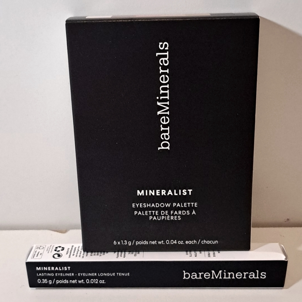BareMinerals Mineralist Eyeshadow Palette Ultranatural  with Eyeliner